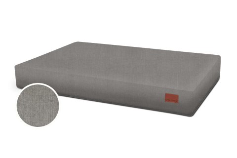 Materac ortopedyczny dla psa - Nuvola Ross (Popielaty Ross, L - 120x90x13 cm) Hectolove