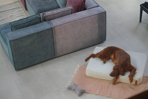 Materac ortopedyczny dla psa - Soft Sierra (Atramentowy Sierra, S - 80x60x10 cm) Hectolove