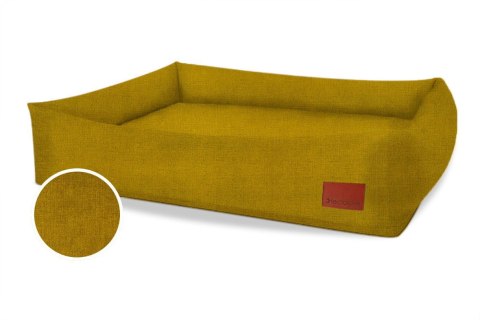 Legowisko ortopedyczne dla psa - Cuddle Ross (Popielaty Ross, M - 90x75 cm) Hectolove