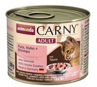 Animonda Carny Animonda Carny Adult Indyk, Kurczak + Krewetki puszka 200g