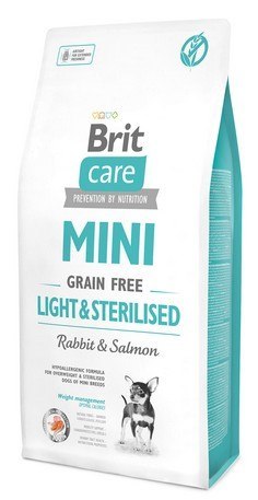 Brit Brit Care Grain Free Mini Light & Sterilised 2kg