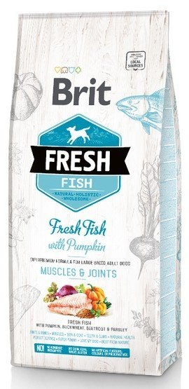 Brit Brit Fresh Dog Adult Large Fish & Pumpkin 2,5kg