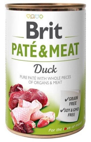 Brit Brit Pate & Meat Dog Duck puszka 800g