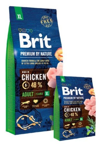 Brit Brit Premium By Nature Adult XL Extra Large 15kg