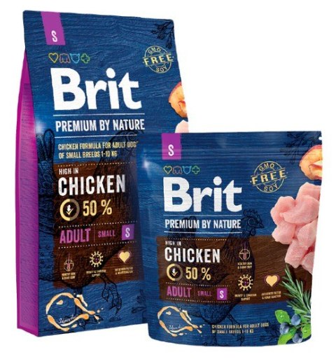 Brit Brit Premium By Nature Adult S Small 1kg