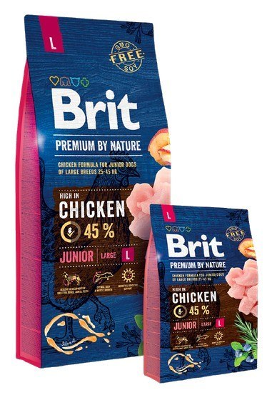 Brit Brit Premium By Nature Junior L Large 15kg