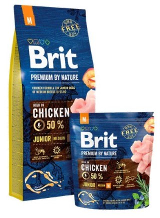 Brit Brit Premium By Nature Junior M Medium 1kg