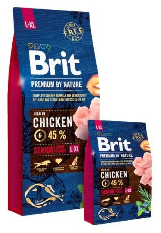 Brit Brit Premium By Nature Senior L+XL Large + Extra Large 15kg