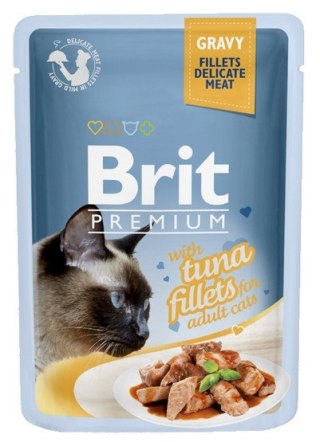 Brit Brit Premium Cat Fillets with Tuna sos saszetka 85g