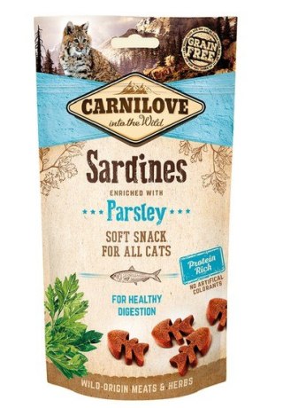 Carnilove Carnilove Cat Snack Fresh Soft Sardine+Parsley 50g