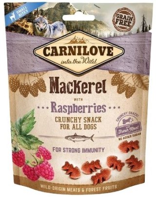 Carnilove Carnilove Dog Snack Fresh Crunchy Mackerel+Raspberries 200g