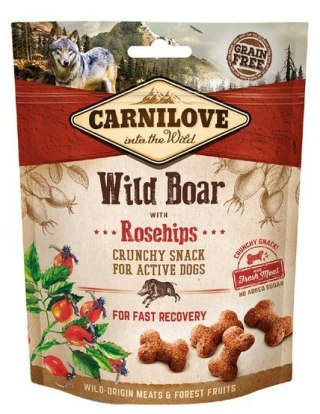 Carnilove Carnilove Dog Snack Fresh Crunchy Wild Boar+Rosehips 200g