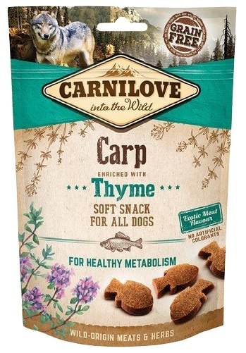 Carnilove Carnilove Dog Snack Fresh Soft Carp+Thyme 200g