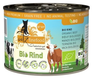 Catz Finefood Catz Finefood Bio N.507 Wołowina puszka 200g