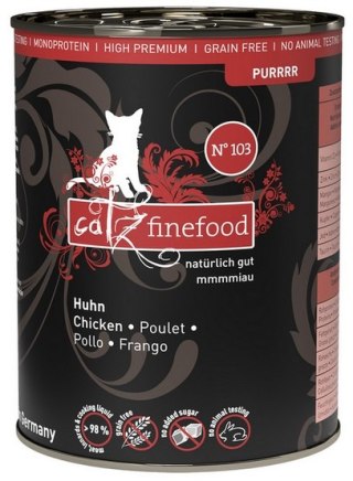Catz Finefood Catz Finefood Purrrr N.103 Drób puszka 400g