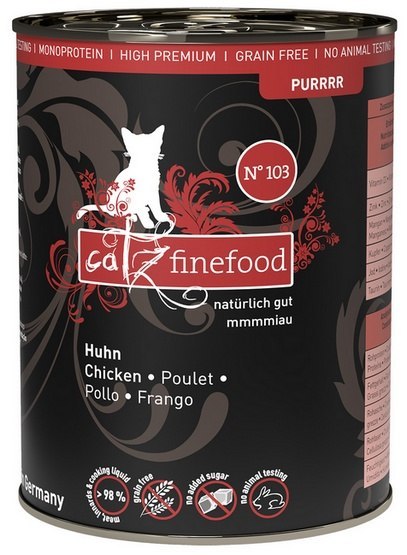 Catz Finefood Catz Finefood Purrrr N.103 Drób puszka 400g Catz Finefood Catz Finefood Purrrr N.103 Drób puszka 400g