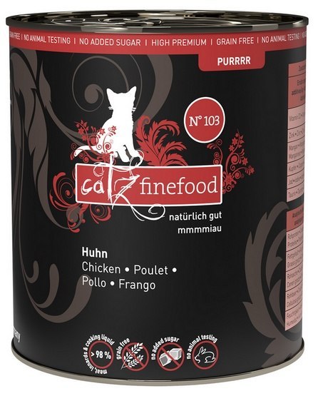 Catz Finefood Catz Finefood Purrrr N.103 Drób puszka 800g Catz Finefood Catz Finefood Purrrr N.103 Drób puszka 800g