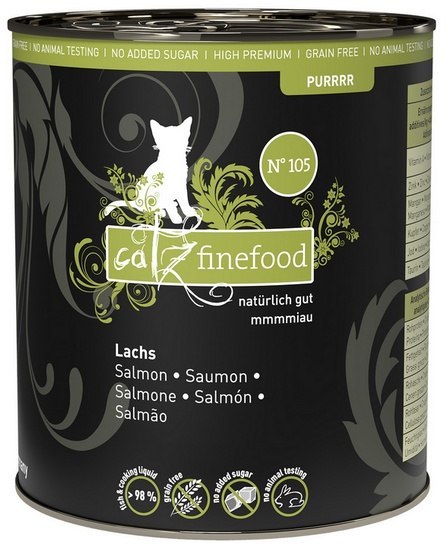 Catz Finefood Catz Finefood Purrrr N.105 Łosoś puszka 750g