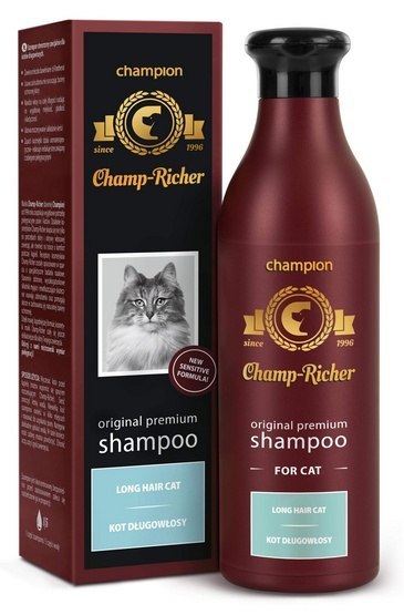 DermaPharm Champ-Richer Szampon dla kotów długowłosych 250ml DermaPharm Champ-Richer Szampon dla kotów długowłosych 250ml