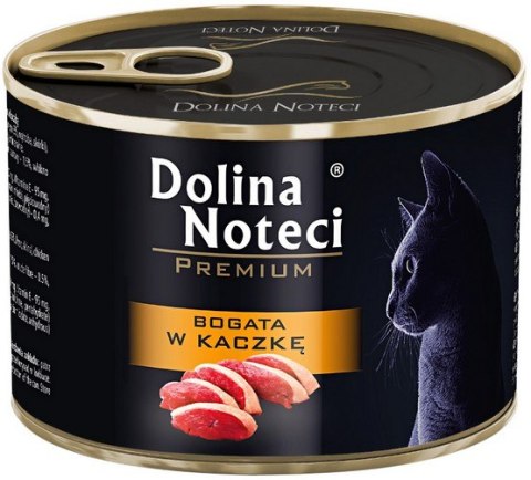 Dolina Noteci Dolina Noteci Premium Kot Bogata w kaczkę puszka 185g