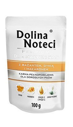 Dolina Noteci Dolina Noteci Premium Pies Bażant, dynia i makaron saszetka 100g