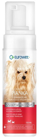 Eurowet Eurowet Szampon do mycia na sucho - pianka 150ml