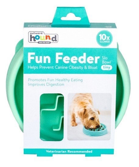 Outward Hound Outward Hound Fun Feeder Tiny (XS) Miska spowalniająca miętowa [67829]