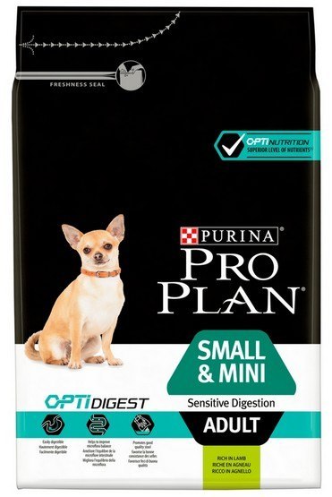 Purina Pro Plan Purina Pro Plan Adult Small & Mini Sensitive Digestion Lamb 3kg