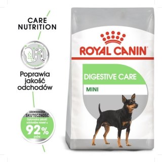 Royal Canin Size Royal Canin Mini Digestive Care karma sucha dla psów dorosłych, ras małych o wrażliwym przewodzie pokarmowym 3k