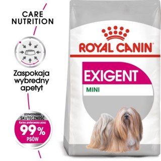 Royal Canin Size Royal Canin Mini Exigent karma sucha dla psów dorosłych, ras małych, wybrednych 1kg