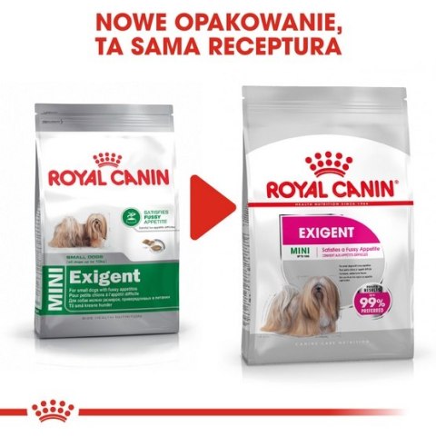 Royal Canin Size Royal Canin Mini Exigent karma sucha dla psów dorosłych, ras małych, wybrednych 1kg