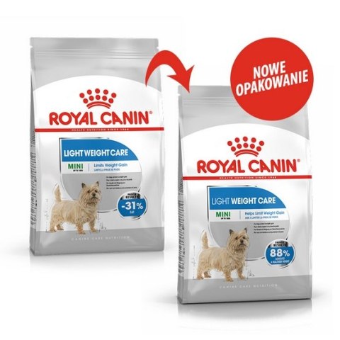 Royal Canin Size Royal Canin Mini Light Weight Care karma sucha dla psów dorosłych, ras małych z tendencją do nadwagi 1kg