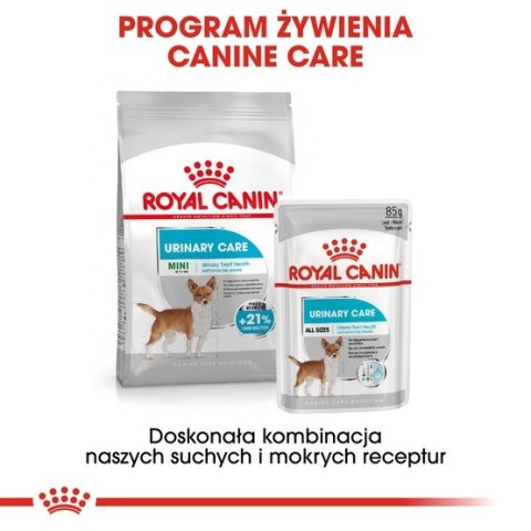 Royal Canin Size Royal Canin Mini Urinary Care karma sucha dla psów dorosłych, ras małych, ochrona dolnych dróg moczowych 1kg