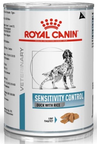 Royal Canin Veterinary Diet Royal Canin Veterinary Diet Canine Sensitivity Control kaczka i ryż puszka 420g