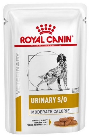 Royal Canin Veterinary Diet Royal Canin Veterinary Diet Canine Urinary S/O Moderate Calorie saszetka 100g