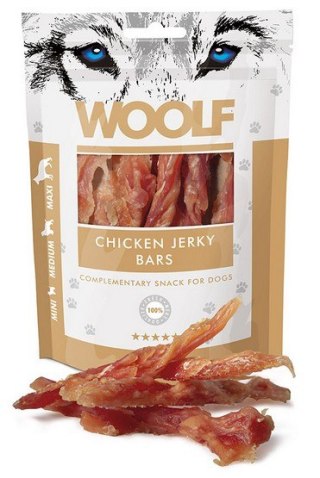 Woolf Woolf Chicken Jerky Bars 100g