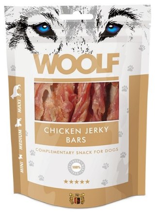 Woolf Woolf Chicken Jerky Bars 100g