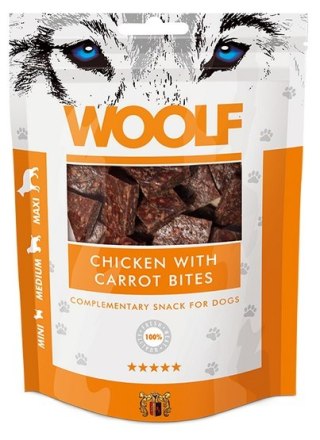 Woolf Woolf Chicken With Carrot Bites 100g