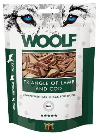 Woolf Woolf Lamb & COD Triangle 100g