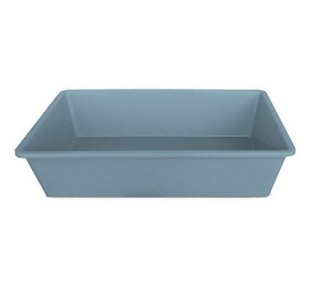 Zolux Zolux Kuweta 1 - 40x30x10cm szaroniebieska [96661]