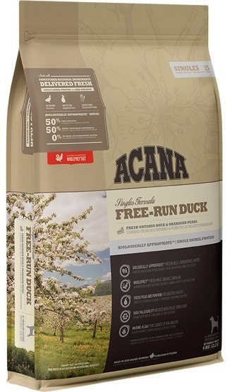 Acana Acana Singles Free-Run Duck 11,4kg Acana Acana Singles Free-Run Duck 11,4kg