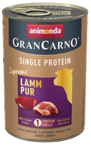 Animonda GranCarno Animonda GranCarno Single Protein Jagnięcina puszka 400g