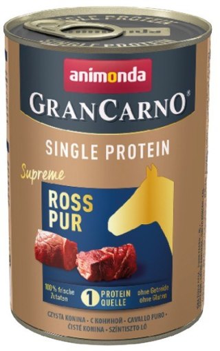 Animonda GranCarno Animonda GranCarno Single Protein Konina puszka 400g