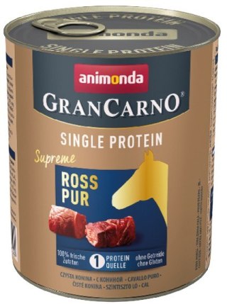 Animonda GranCarno Animonda GranCarno Single Protein Konina puszka 800g