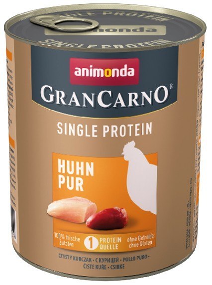 Animonda GranCarno Animonda GranCarno Single Protein Kurczak puszka 800g