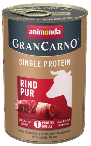 Animonda GranCarno Animonda GranCarno Single Protein Wołowina puszka 400g