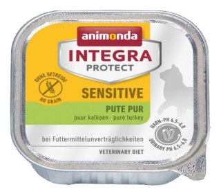 Animonda Integra Animonda Integra Protect Sensitive dla kota - z indykiem tacka 100g