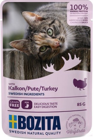 Bozita Bozita Cat Indyk w sosie saszetka 85g