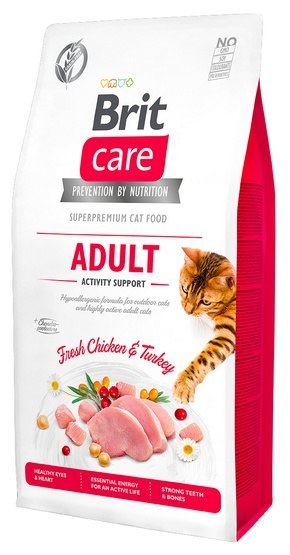 Brit Brit Care Cat Grain Free Adult Activity Support 2kg