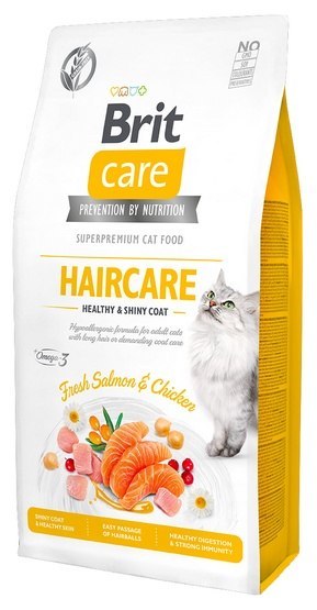 Brit Brit Care Cat Grain Free Haircare Healthy & Shiny Coat 2kg